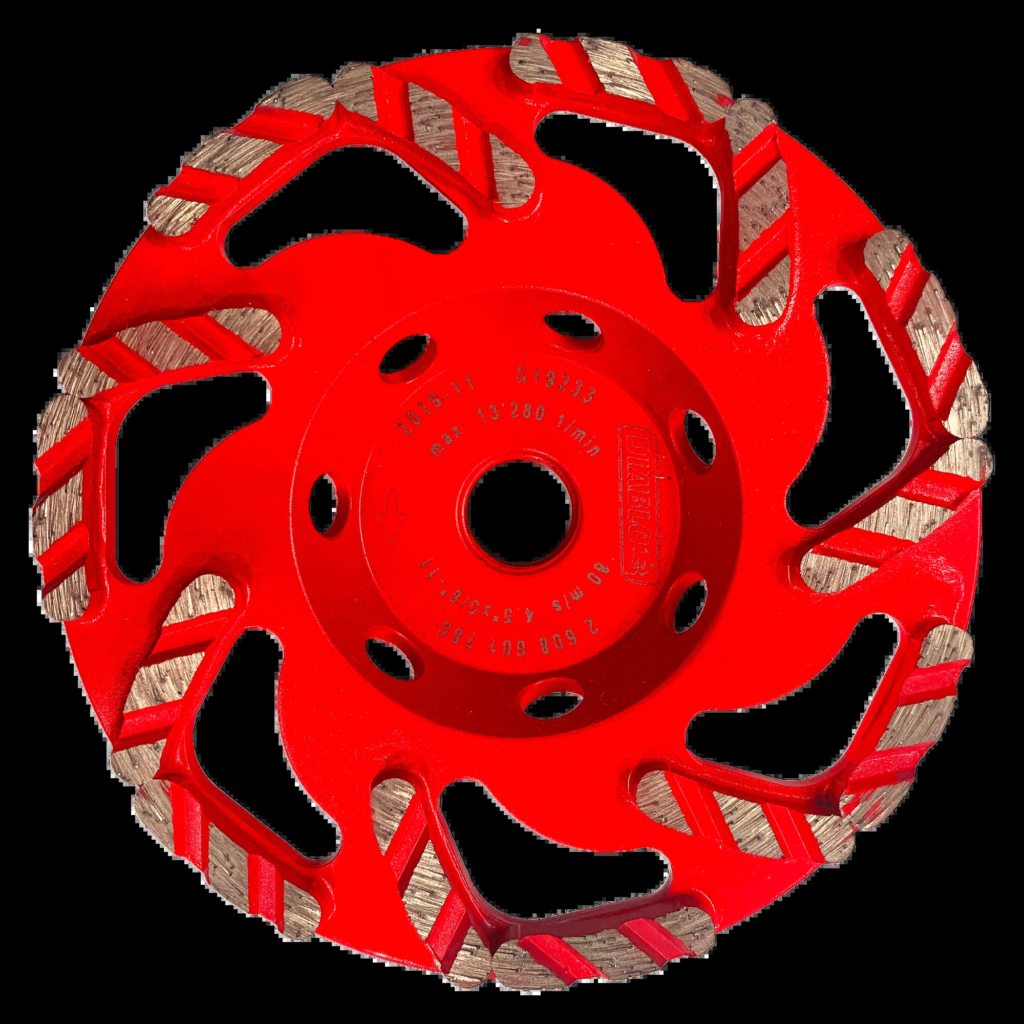 Diablo 4-1/2" Diamond Rim Cup Wheel for Masonry